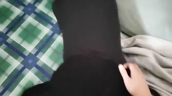 her pussy is squeezing my dick