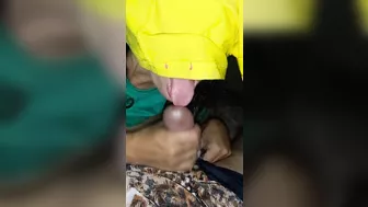 Cum in face wife