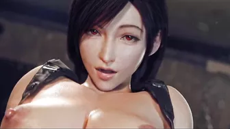 3D Hentai: Tifa LockHart Anal Dick Ride Final Fantasy 7 Remake Tifa Uncensored Hentai