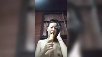 Asian Chinese alone at home feel horny and lonely 98