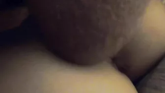 Amateur couple fucking. Balls bang and big cock cums