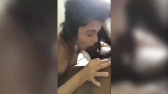 Boyfriend fucking girlfriend and enjoying the fastest sex Deep inside pussy