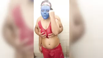 Puja big boobs bathing hardcore fuck