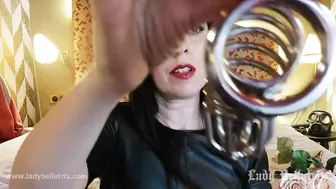 The Cock Whisperer: Chastity Reminder - Lady Bellatrix chastity femdom teaser