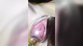 Real Homemade Mobile Vid - Hot amateur Pussy pumped till painful squirting orgasm