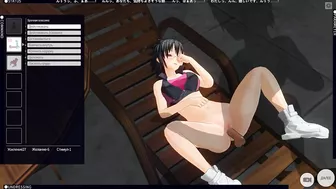 3D HENTAI fucked sports girl by the pool