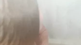 Nipple Play Licking and Sucking Wife’s Tits In the Shower- Boob Fetish- MrandMrsSmithPOV