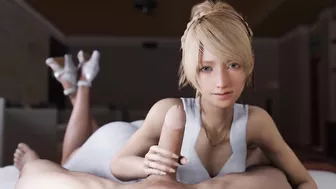 3D Compilation: Lunafreya Blowjob Dick Ride Fucked From Behiind Final Fantasy XV Uncensored Hentai