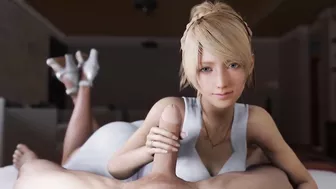 3D Compilation: Lunafreya Blowjob Dick Ride Fucked From Behiind Final Fantasy XV Uncensored Hentai