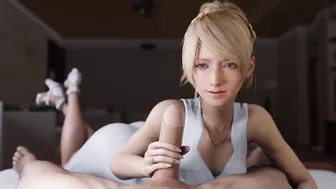 3D Compilation: Lunafreya Blowjob Dick Ride Fucked From Behiind Final Fantasy XV Uncensored Hentai