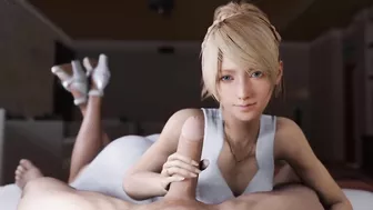 3D Compilation: Lunafreya Blowjob Dick Ride Fucked From Behiind Final Fantasy XV Uncensored Hentai