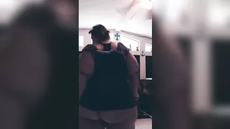 Big White Girl Dancing