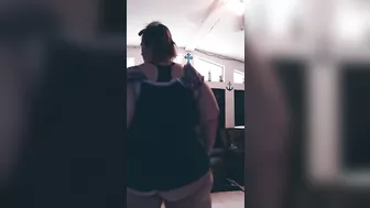 Big White Girl Dancing