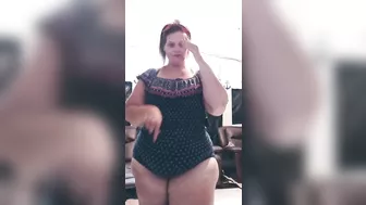 Big White Girl Dancing