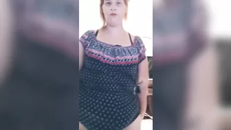 Big White Girl Dancing