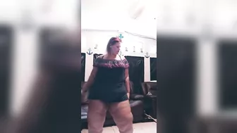 Big White Girl Dancing