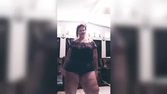 Big White Girl Dancing