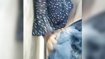 Hot Indian new wife became my maid in bathroom