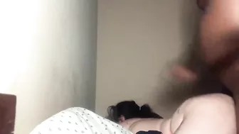 boyfriend fucks me doggy to shaking orgasm