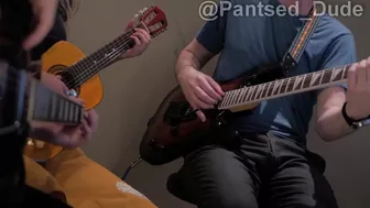 Guitar teacher's pants rip open in front of female students! So embarrassing!