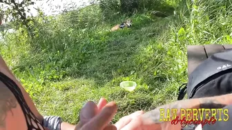 Public blowjob at “Rhoonse Grienden”