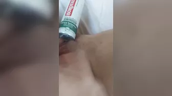 Masturbation with deodorant