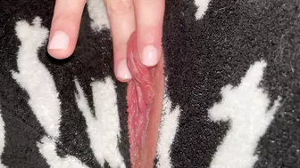 Quick Tease of my Exposed Pink Pussy