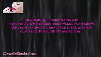 Kimmie Kaboom Wrecks Claudia Marie