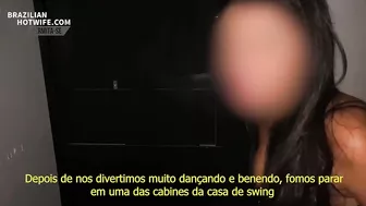 DEI PARA UM DESCONHECIDO EM NOSSA PRIMEIRA VEZ EM UMA CASA DE SWING