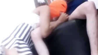 hot school babe cheating her boyfriend after school sucking the dick of best friend until getting all cum in mouth