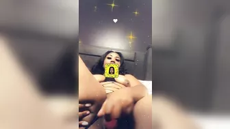 Creamy cum black girls creamy too