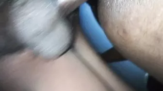 Watch how fast she covers my cock with creamy cum!!