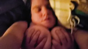 Big titty momma takes dick