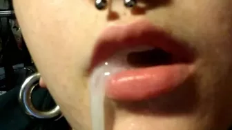 Cum in my mouth