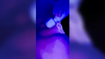 Naughty Squirt in the dark