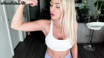 Yoga Pants Muscle Worship & Wimp Humiliation