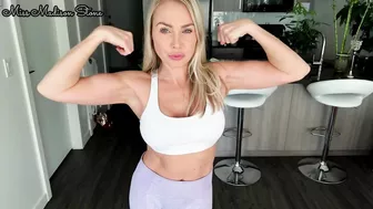 Yoga Pants Muscle Worship & Wimp Humiliation