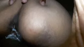 Desi wife sharing creampie full orgasm