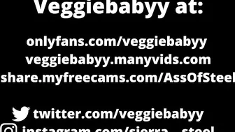 lick my asshole while I pee - veggiebabyy - full video on Manyvids