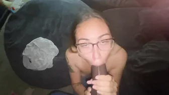 PT. 5 ???? HOT Facial!! ???? Cumshot on Sexy PAWG’S Face w/ Glasses On