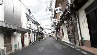 Pink Light District in Osaka Japan