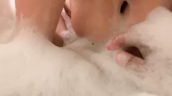 Bubble Bath Boob slid job