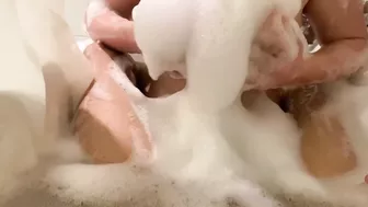 Bubble Bath Boob slid job