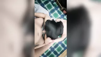 step sister bouncing on my dick, it's hard to control