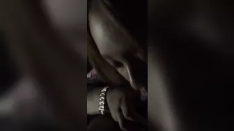 BRAZILIAN GIRL GETS CUM IN MOUTH IN PUBLIC