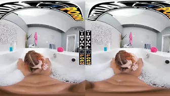 VIRTUAL PORN - Enjoy Your Epic POV Bubble Bath With Busty PAWG Keely Rose!