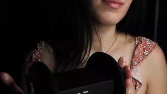 Skin on Lotion ASMR Mic ASMR Sounds - Gentle Ear Massage ASMR