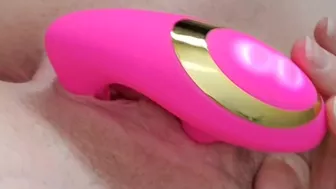 Real orgasm with my favorite toy