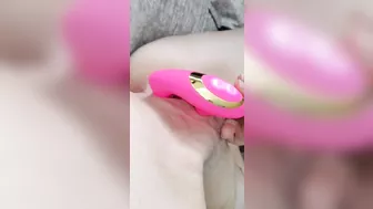 Real orgasm with my favorite toy