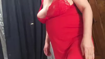 Squirting milf with big tits